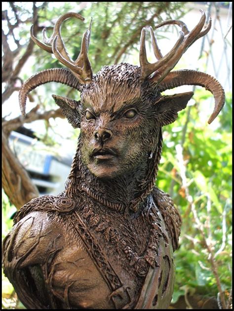 Wiccan horned masculine deity